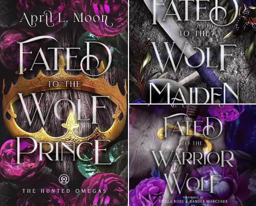 Read Online - Fated to the Wolf Prince: A Fated Mates Wolf Shifter Paranormal Romance (The Hunted Omegas Book 1) fan reading list cover photo collage