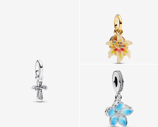pandora charm wish list cover photo collage