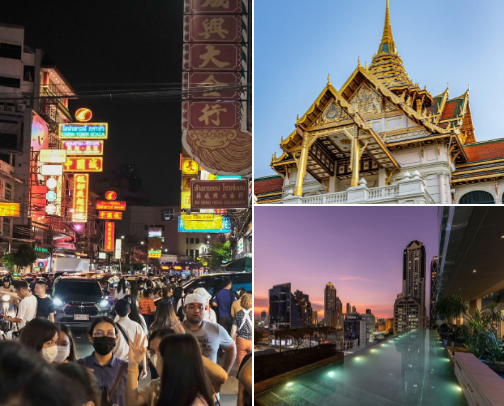 Thailand Travel Guide 2026: Best Hotels, Food, Shopping & Top Attractions cover photo collage