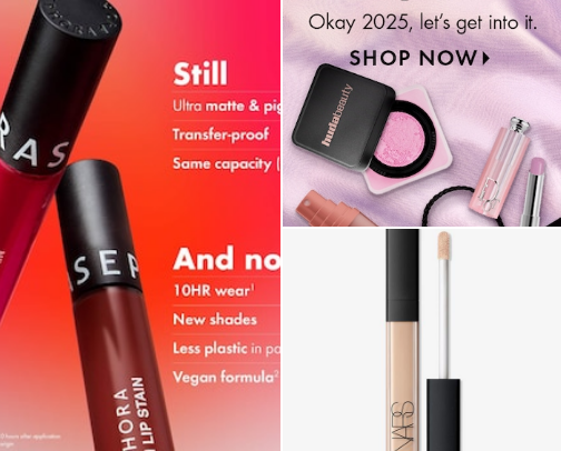 My favorite beauty recs cover photo collage
