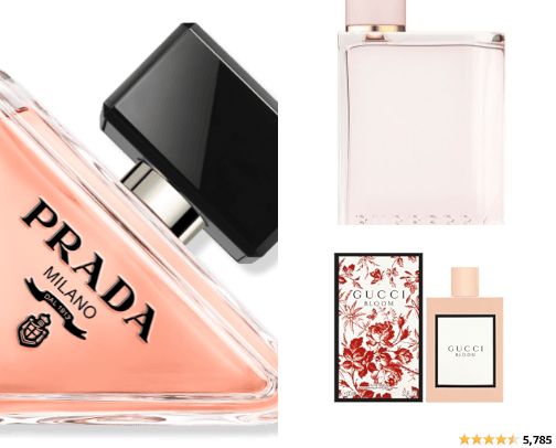 Perfumes and Colognes cover photo collage