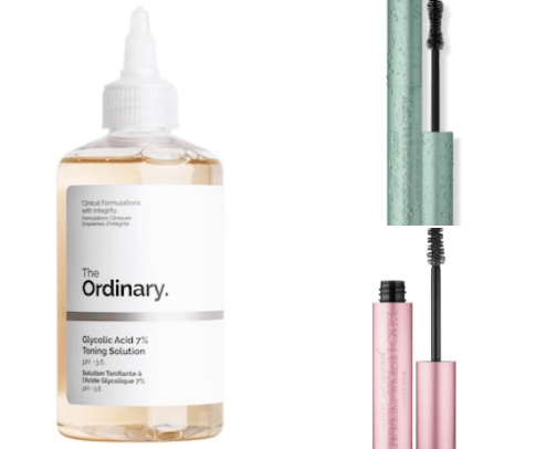 makeup/skincare cover photo collage