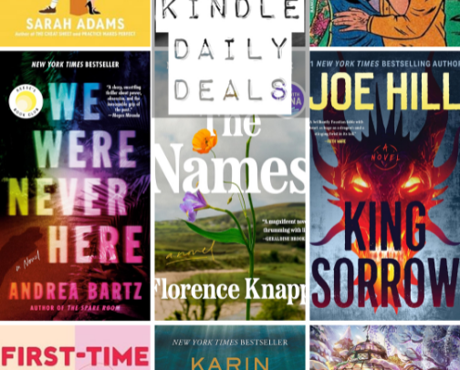 Today’s Kindle Daily Deals Are Out of Control cover photo collage