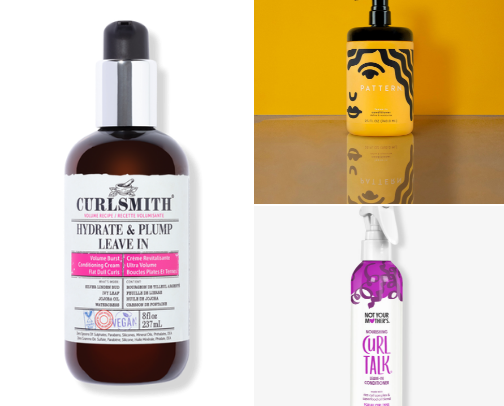 3a curly hair products cover photo collage