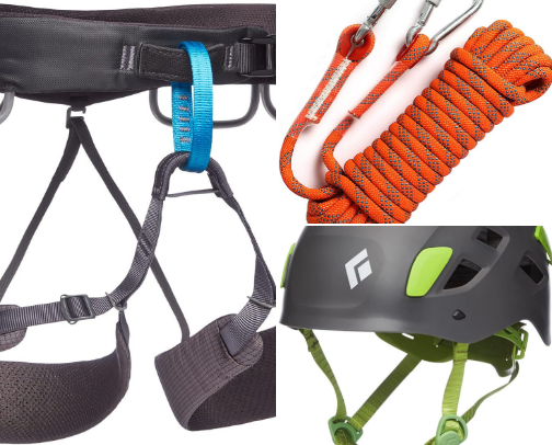 Rock Climbing Essentials cover photo collage