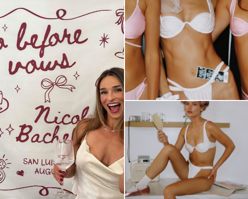 Vino Before Vows - Bachelorette Weekend Must-haves! cover photo collage