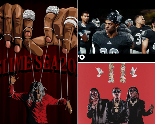 Music genres cover photo collage