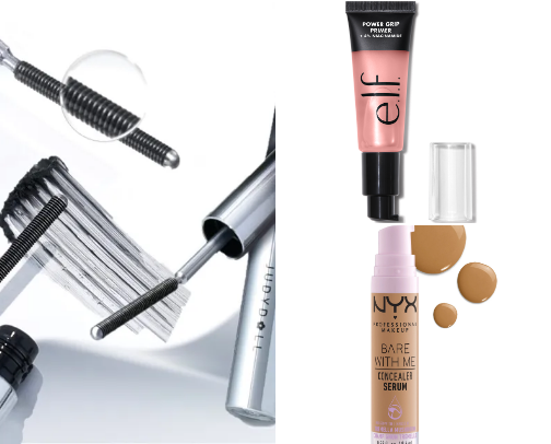 make-up essentials (affordable) cover photo collage