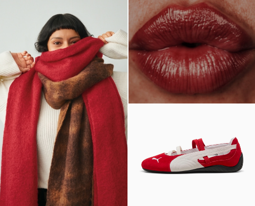 Things My Friends Won’t Stop Buying in Red cover photo collage