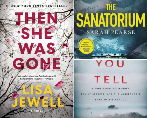 Thriller / Mystery / Horror Books You Should Read cover photo collage