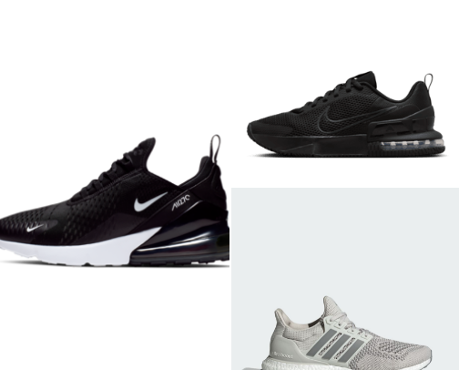 🔥 Kicks & Classics – Men’s Footwear 👟 cover photo collage