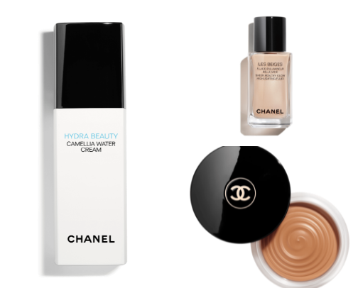 Chanel Beauty cover photo collage