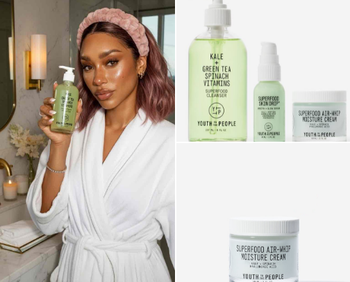 SKIN CARE MUST HAVES cover photo collage