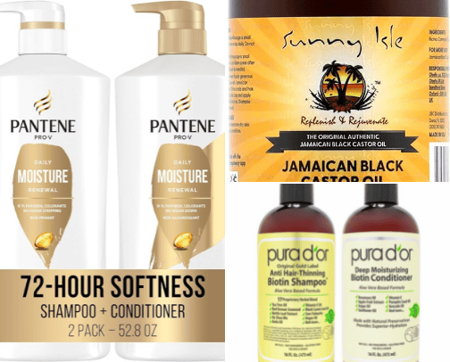 My hair care collection cover photo collage