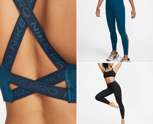 workout clothes and stuff cover photo collage