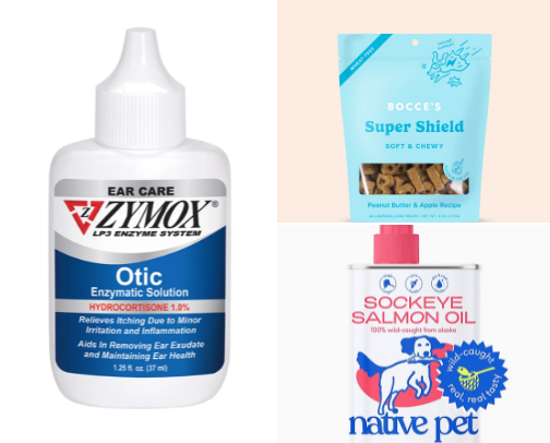 Itchy dog must haves🐾 (allergies) cover photo collage