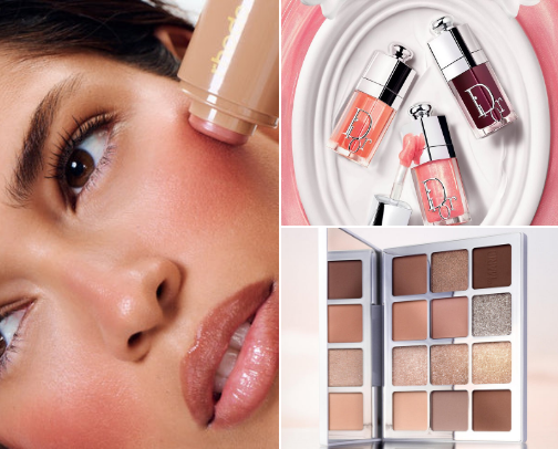 my current makeup routine (every product that i use)! cover photo collage