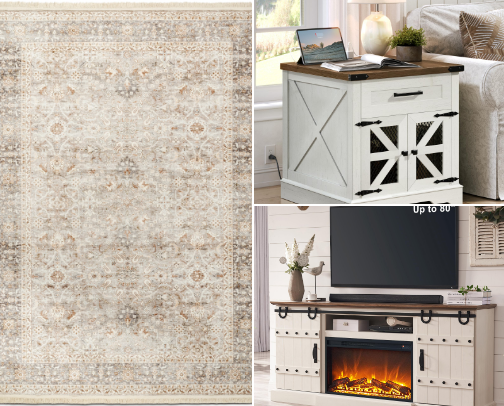 Living room essentials cover photo collage