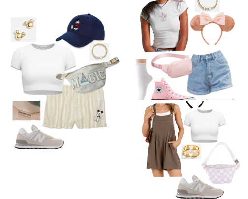 disney fits ✨✈️ cover photo collage