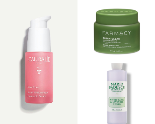 Healthy Glowy Skincare cover photo collage