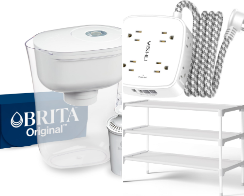 dorm necessities cover photo collage