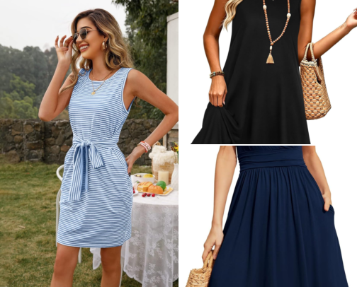 Dresses That Actually Work for Everyday Outfits 👗 cover photo collage