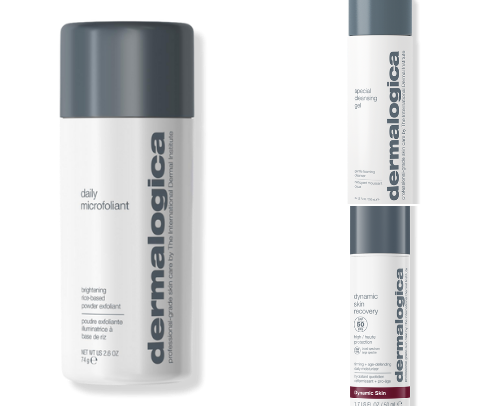 Healthy, glowing skin with Dermalogica cover photo collage