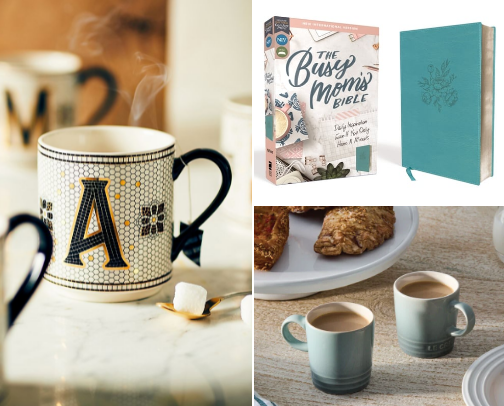 Morning Favorites: Coffee, Devotions & Cozy Essentials cover photo collage