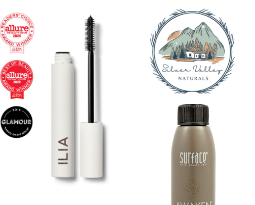 Semi crunchy beauty products cover photo collage