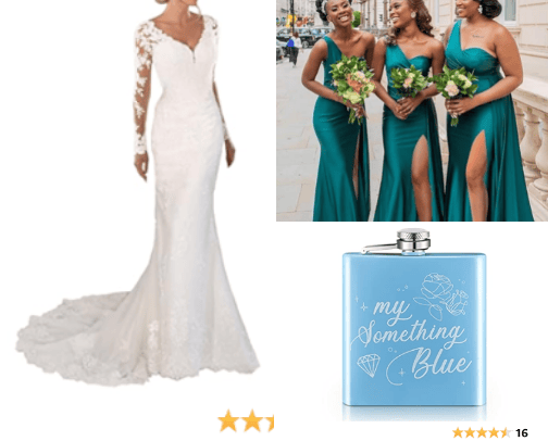 Trendy Wedding Essentials cover photo collage