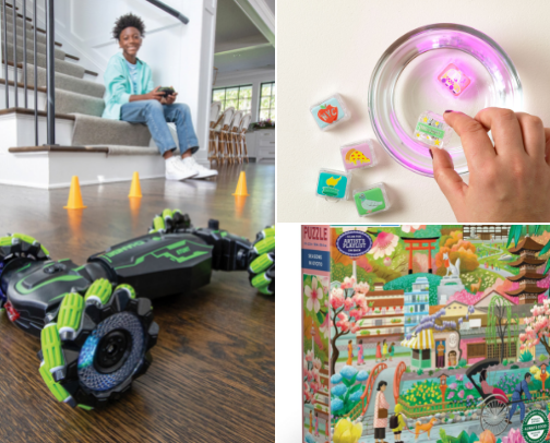 Playtime Finds for Every Kind of Fun cover photo collage