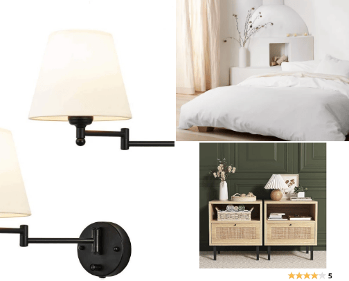 Bedroom links cover photo collage