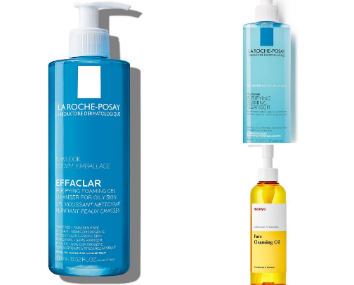 Oily Skin Products cover photo collage
