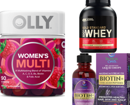 Vitamins & Supplements Recs For Your Best Performance cover photo collage