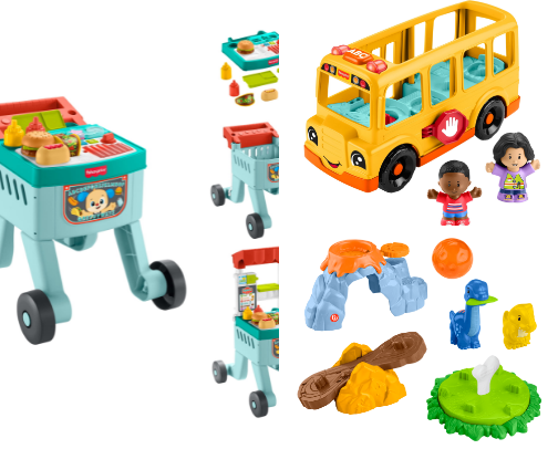 Fisher Price Mark Downs cover photo collage