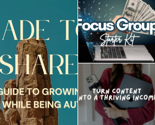 50 & Thriving: The Income-Boosting Courses & WFH gear I Wish I Had 20 Years Ago. cover photo collage