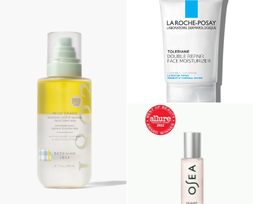 Hydration Station- summer skincare cover photo collage