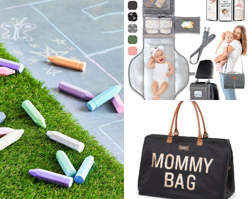 Mom and Toddler Must-Haves cover photo collage