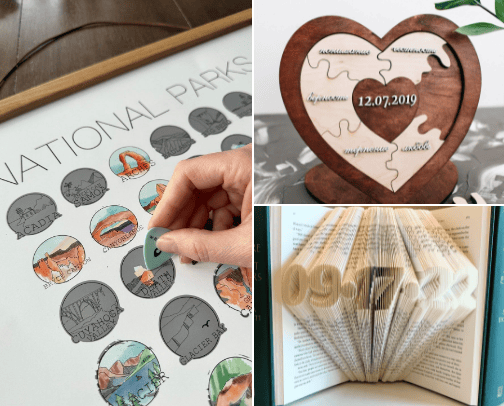 Gift recommendation cover photo collage