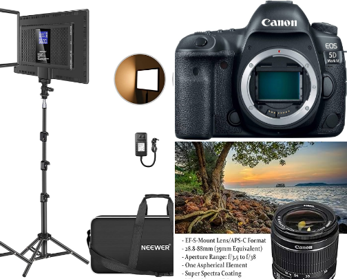 Photography Gear cover photo collage