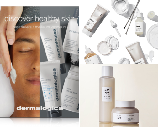 Skincare For Oily and Sensitive Skin cover photo collage
