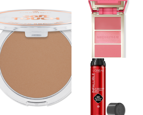 Drugstore Complexion makeup favourites cover photo collage