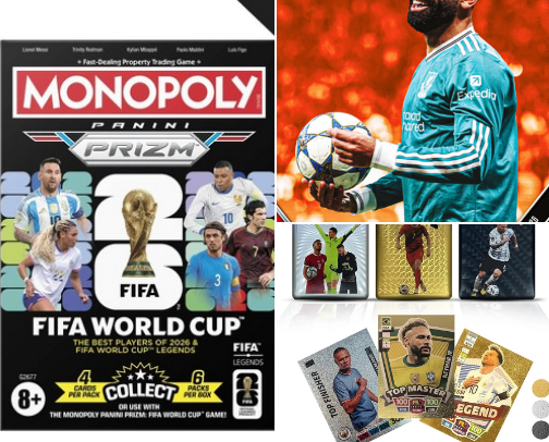 Top Soccer cards cover photo collage