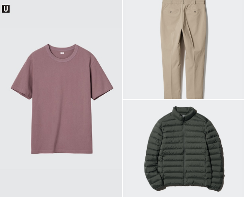 Uniqlo Essentials cover photo collage
