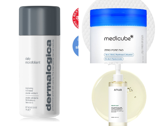 My favorite beauty recs cover photo collage