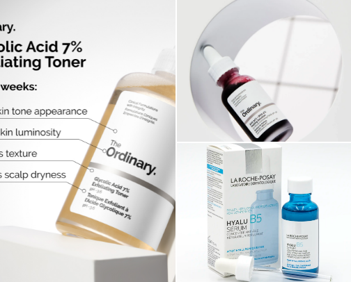 Skincare 🫧 cover photo collage