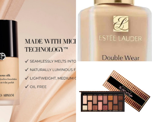 professional makeup at home cover photo collage