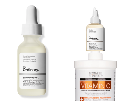 My favorite beauty serums cover photo collage