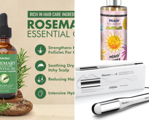 My Hair Food — where self-care meets shiny hair magic 💛 cover photo collage