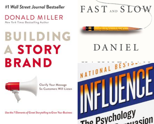 Business & Marketing Books cover photo collage